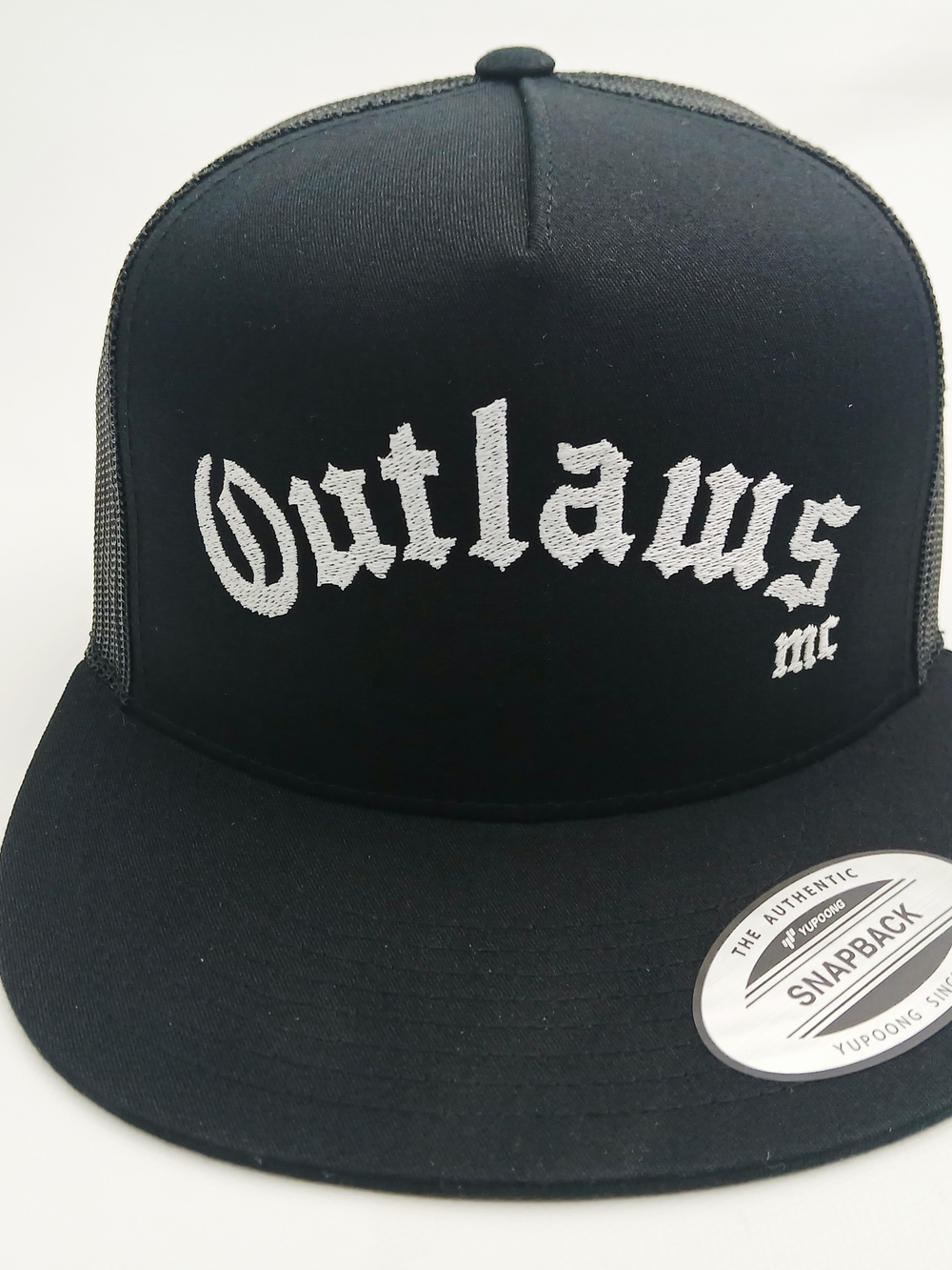 Outlaws MC Black YUPOONG Flatbill Snapback Hat